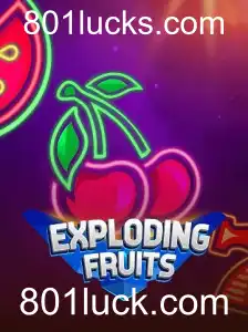 ExplodingFruits: Mergulhe na Diversão Frutada com 801luck.com
